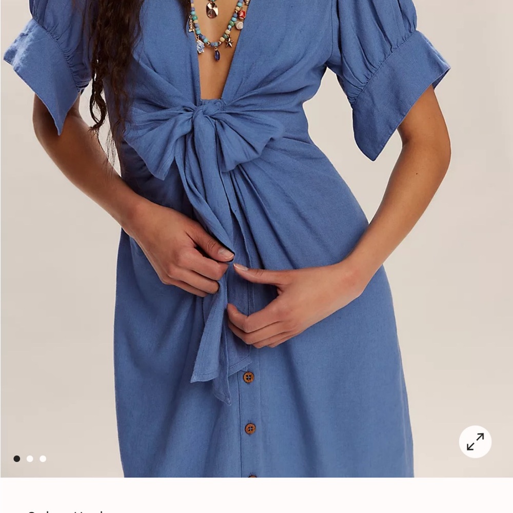 Vintage summer midi dress